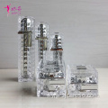 Luxury Square Shape Crystal Acrylic Jar